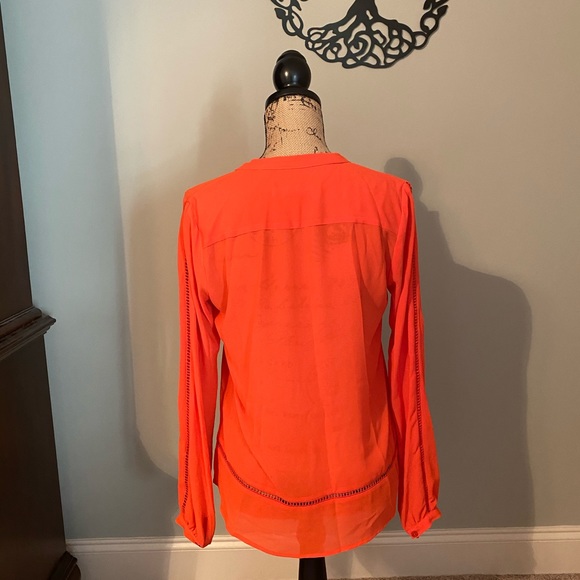 EUC Michael Kors Blouse, Orange, XS - Picture 10 of 11